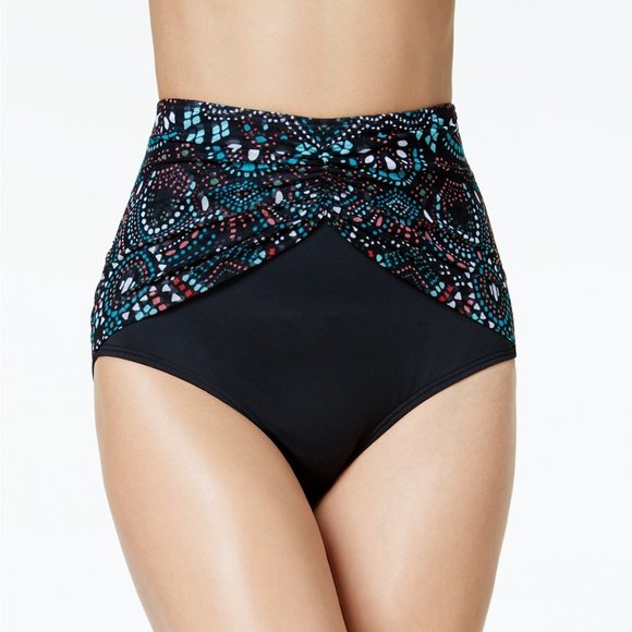 Coco Reef Other - COCO REEF Women's Bikini Bottom Diva High Waist Bathing Suit Size L